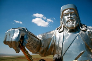 Genghis Khan statue, via Flickr user Francois Phillip